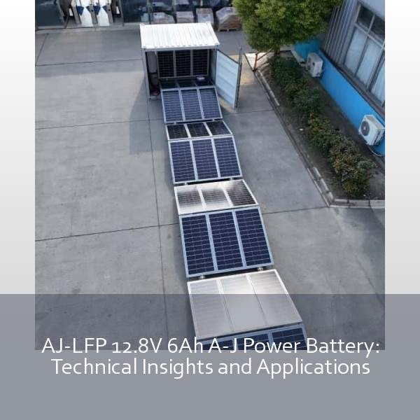 AJ-LFP 12.8V 6Ah A-J Power Battery: Technical Insights and Applications